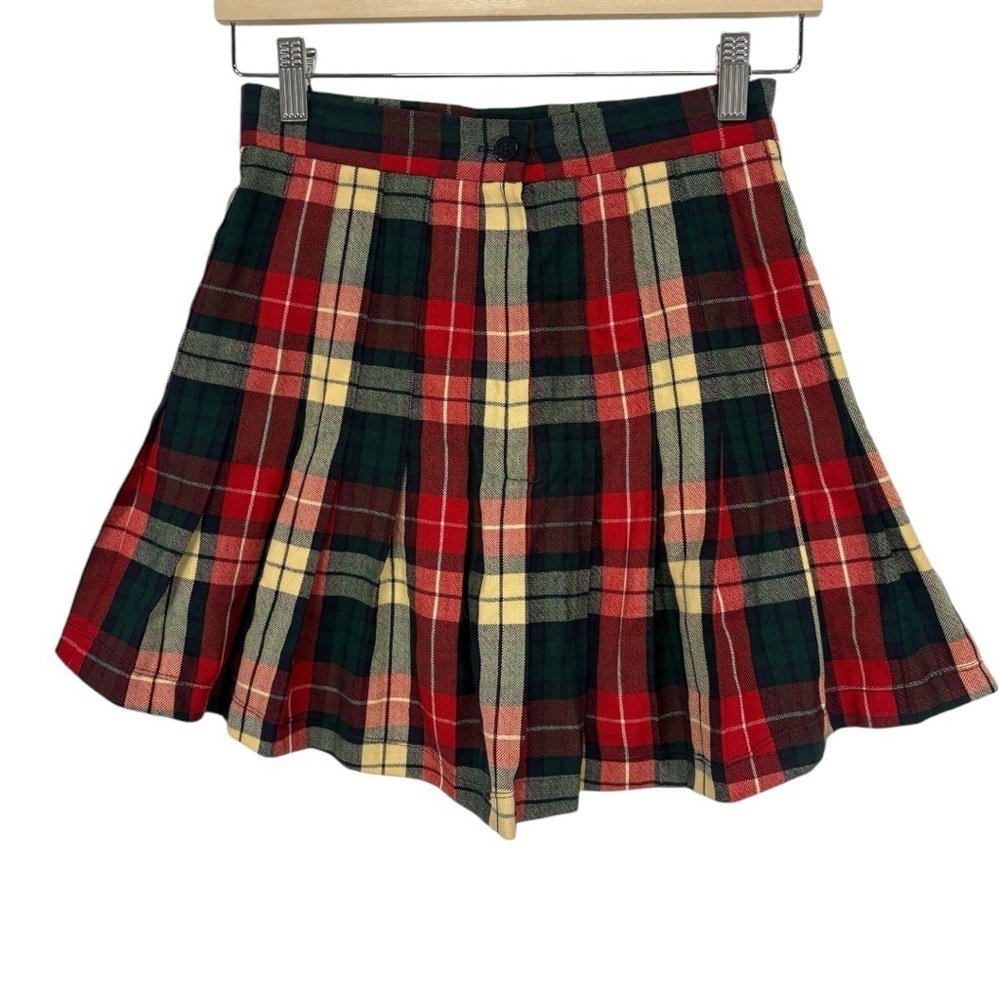 Vintage Talbots Pleated Mini Skirt Size 6